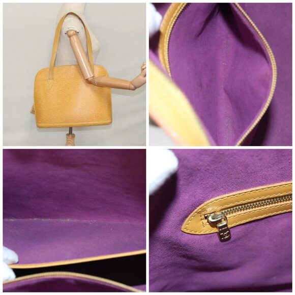 LOUIS VUITTON Epi Lussac Shoulder Bag Yellow - Picture 15 of 15